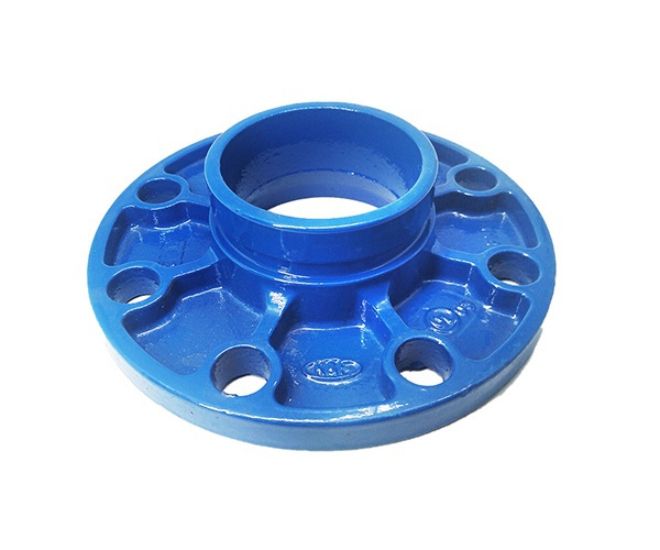 沟槽涂塑短管法兰